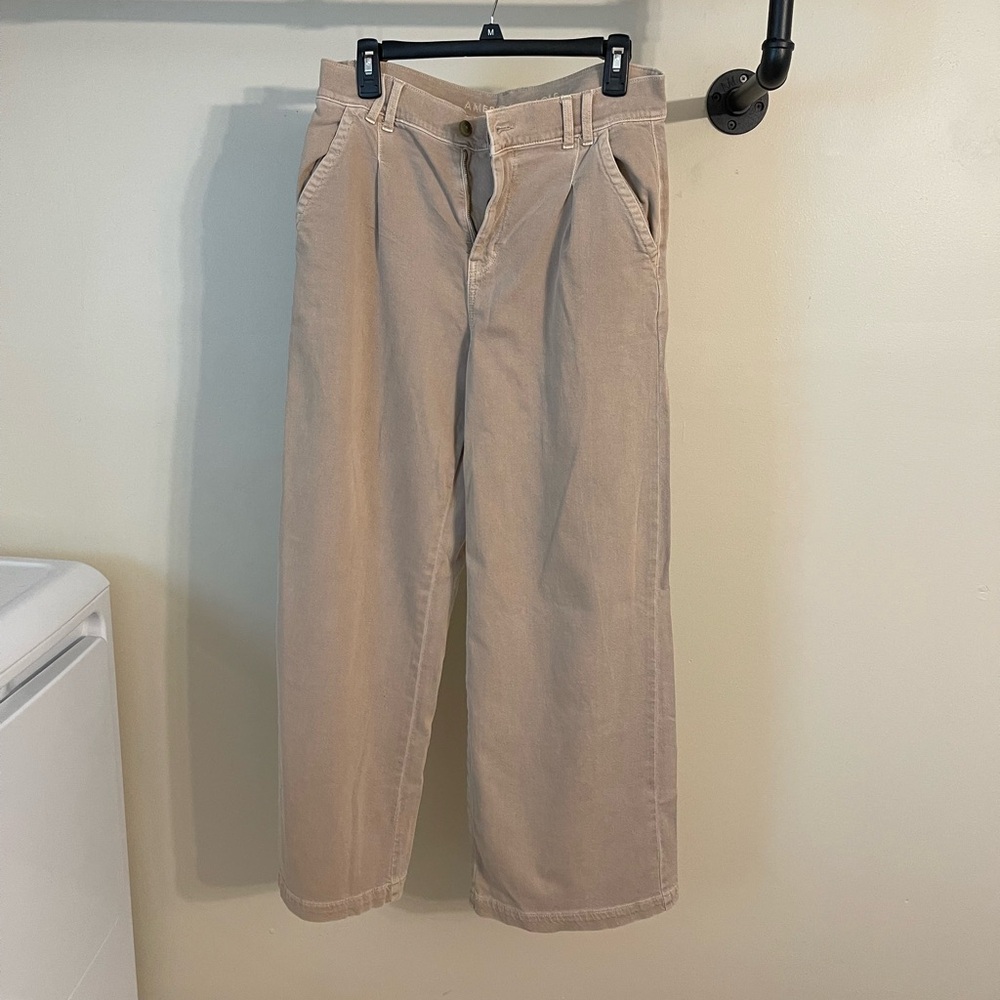 American Eagle Outfitters Khaki Stretch Pants